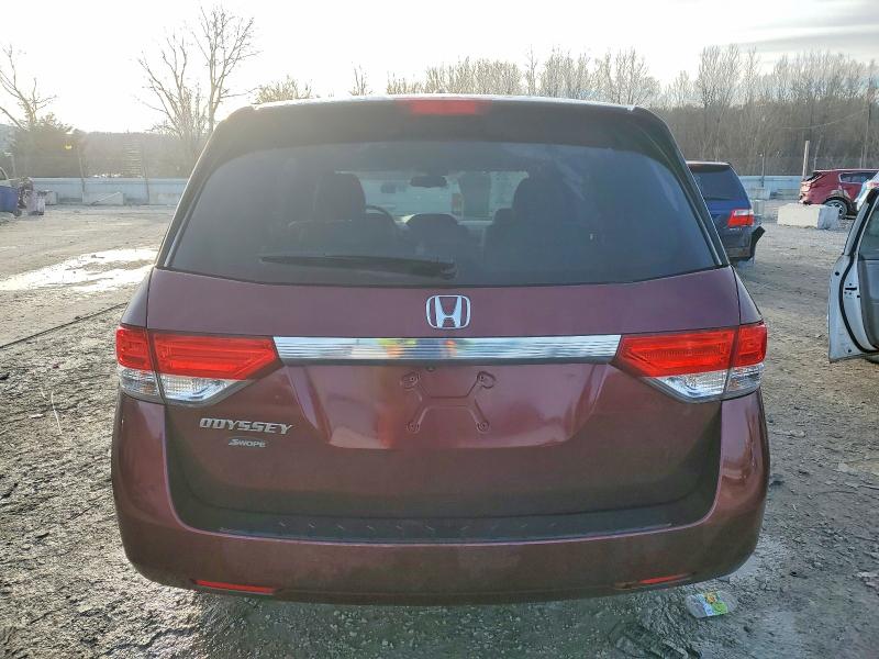 Photo 6 from auction – 2017 HONDA ODYSSEY EX with VIN 5FNRL5H62HB024415