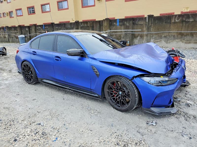 Photo 4 from auction – 2024 BMW M3 COMPETI with VIN WBS43AY00RFR83722