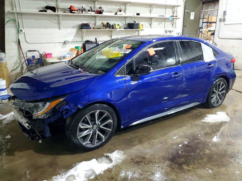TOYOTA COROLLA SE 2021 with VIN 5YFP4MCE0MP096077 - Photo from auction