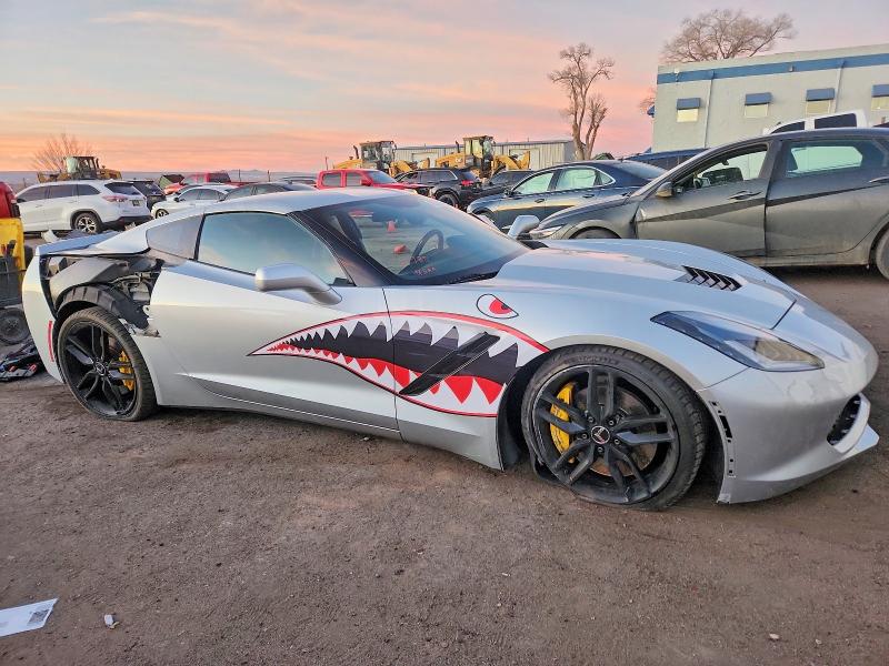Photo 4 from auction – 2014 CHEVROLET CORVETTE S with VIN 1G1YJ2D77E5122750