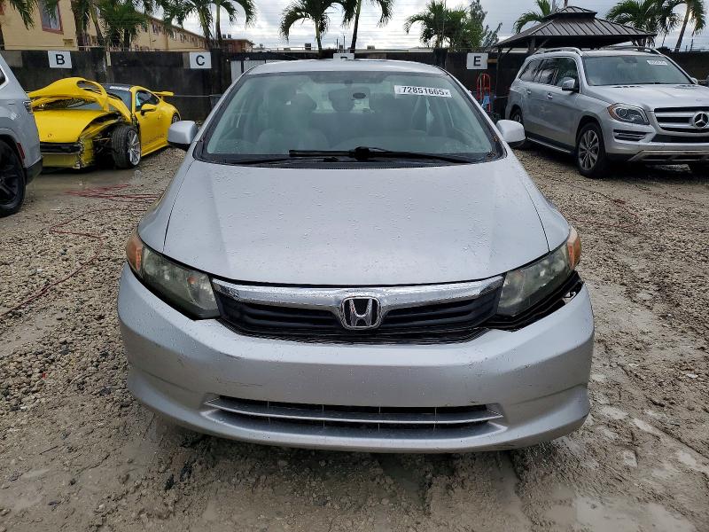 Photo 5 from auction – 2012 HONDA CIVIC LX with VIN 2HGFB2F56CH303742