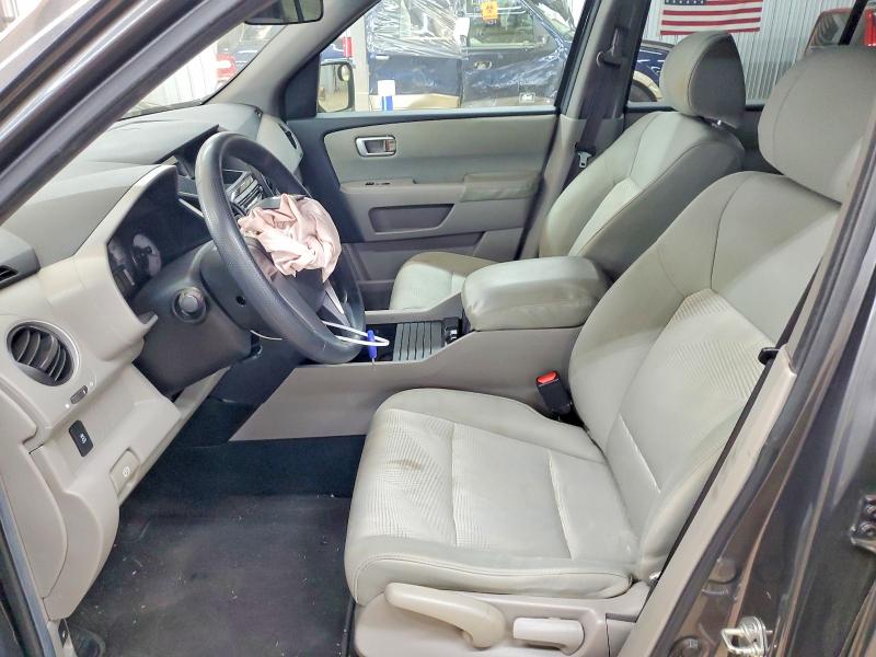Photo 7 from auction – 2012 HONDA PILOT with VIN 5FNYF3H25CB003541