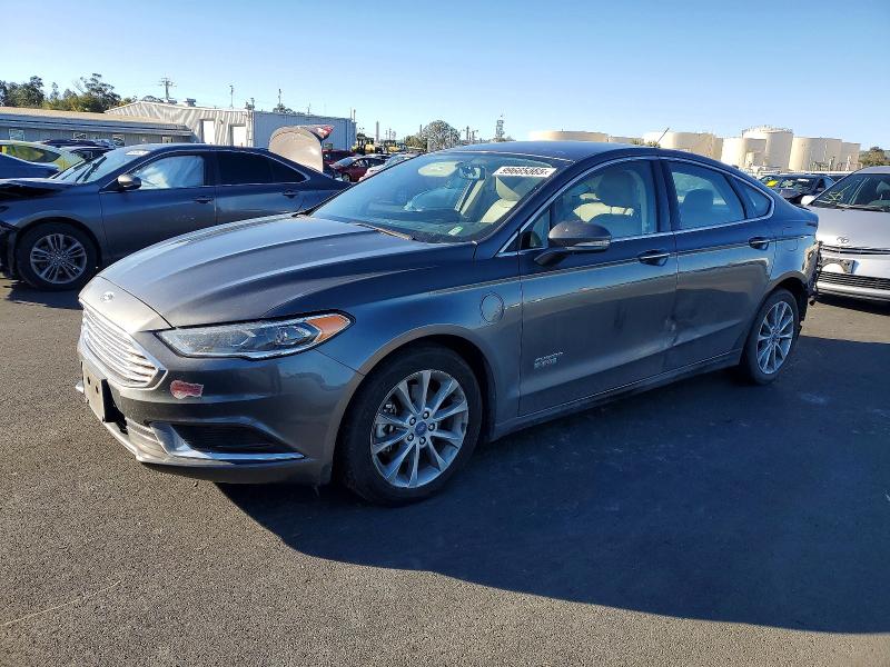 FORD FUSION 2018 with VIN 3FA6P0PUXJR178441 - Photo from auction