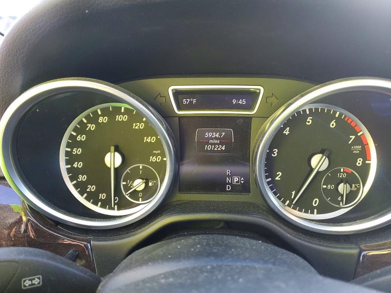 Photo 9 from auction – 2014 MERCEDES-BENZ ML with VIN 4JGDA5HBXEA363632
