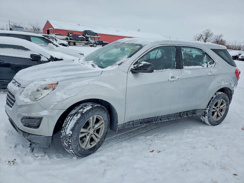 CHEVROLET EQUINOX LS 2017 with VIN 2GNFLEEK8H6350950 - Photo from auction