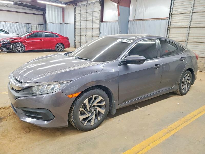 HONDA CIVIC EX 2017 with VIN 19XFC2F78HE031968 - Photo from auction