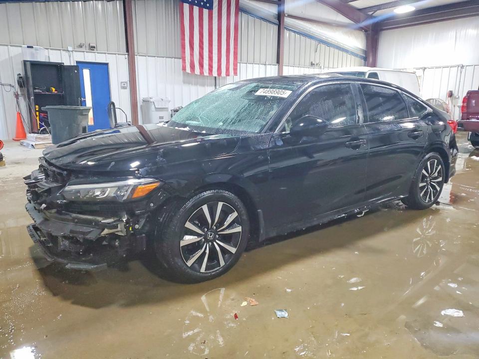 HONDA CIVIC 2022 with VIN JHMFE1F75NX002586 - Photo from auction