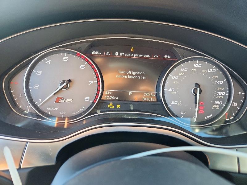 Photo 9 from auction – 2017 AUDI S6 PRESTIG with VIN WAUHFAFC3HN118404