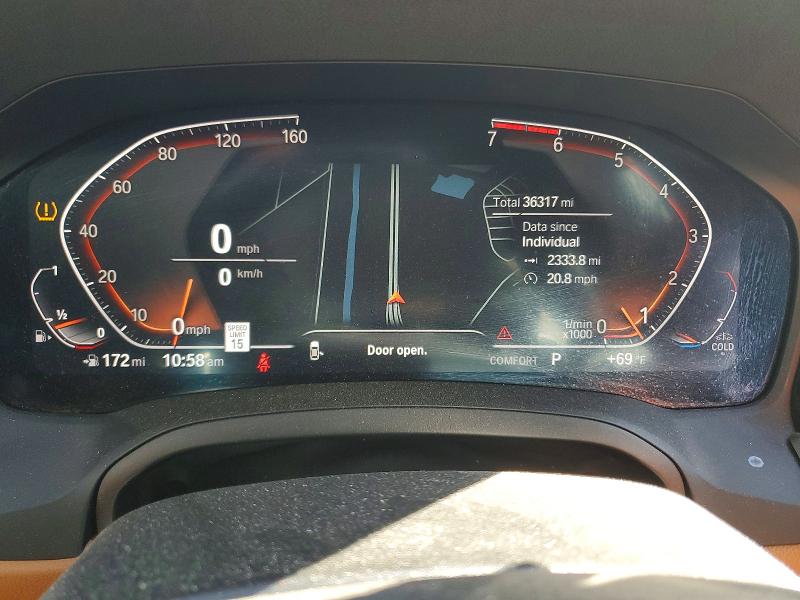 Photo 9 from auction – 2021 BMW 330I with VIN WBA5R1C01MFK62297