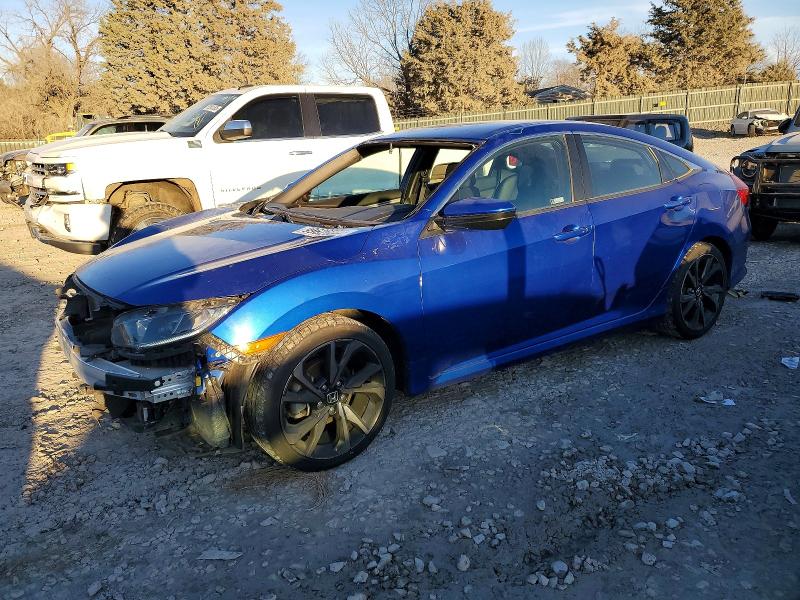 HONDA CIVIC SPOR 2019 with VIN 2HGFC2F84KH594277 - Photo from auction
