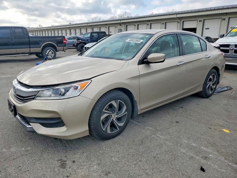 HONDA ACCORD LX 2017 with VIN 1HGCR2F35HA215817 - Photo from auction
