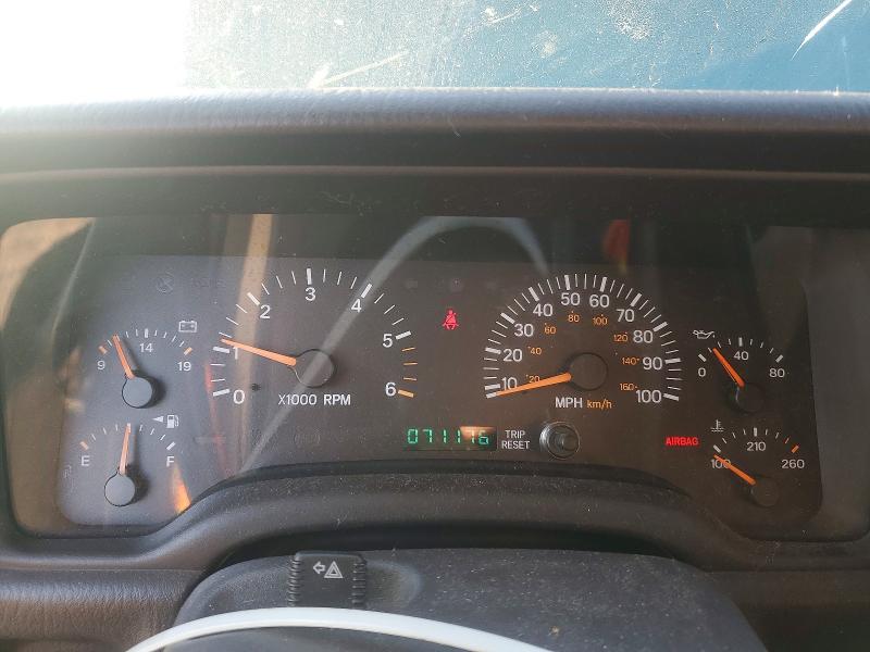 Photo 9 from auction – 2000 JEEP CHEROKEE S with VIN 1J4FF48S1YL161080