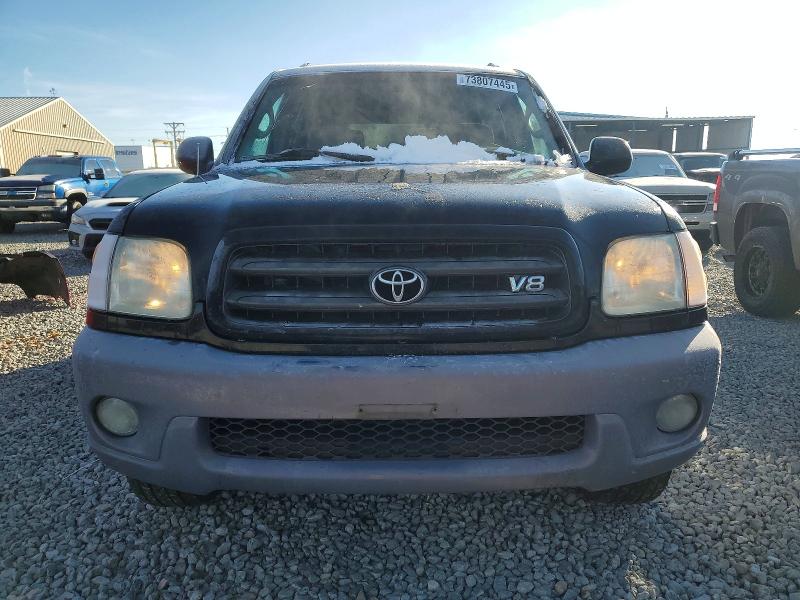 Photo 5 from auction – 2002 TOYOTA SEQUOIA SR with VIN 5TDBT44A52S083841