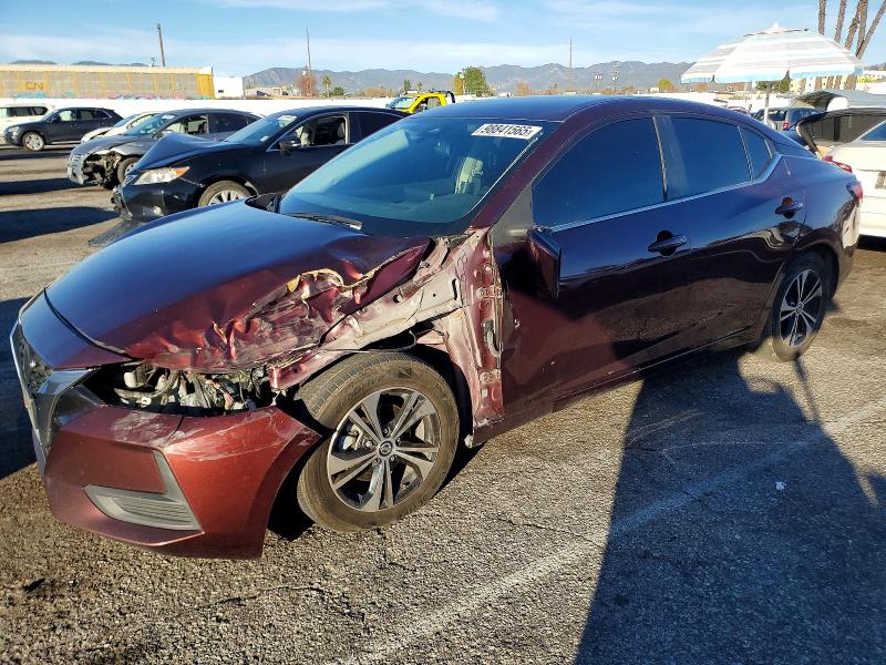NISSAN SENTRA SV 2023 with VIN 3N1AB8CV9PY226156 - Photo from auction
