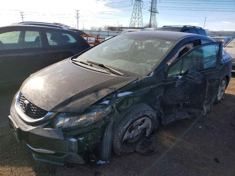 HONDA CIVIC LX 2015 with VIN 19XFB2F54FE117048 - Photo from auction