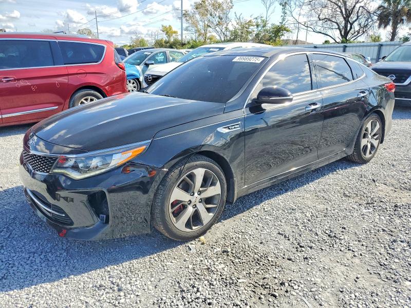 KIA OPTIMA 2018 with VIN 5XXGW4L22JG198811 - Photo from auction