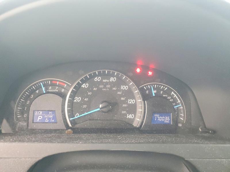 Photo 9 from auction – 2012 TOYOTA CAMRY with VIN 4T1BF1FK6CU556621