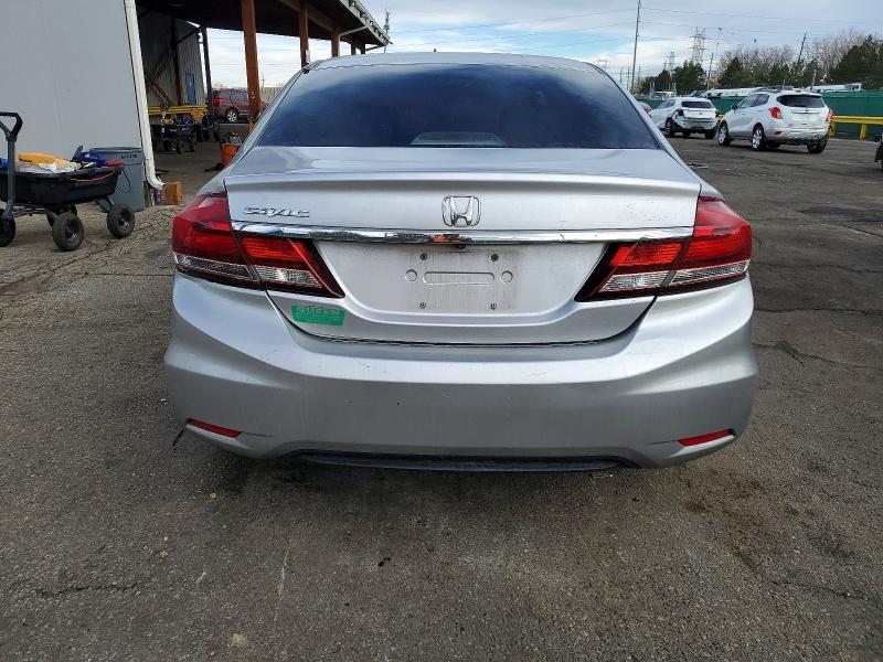 Photo 6 from auction – 2013 HONDA CIVIC LX with VIN 19XFB2F52DE025336