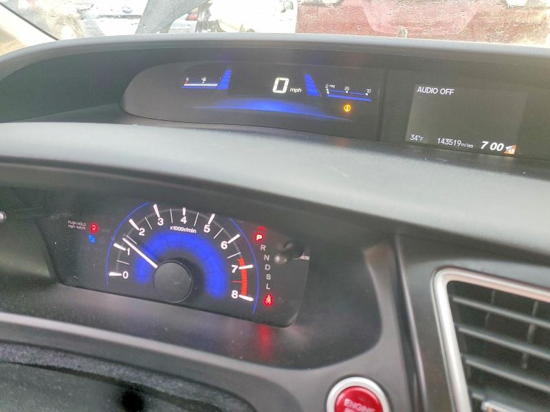 Photo 9 from auction – 2014 HONDA CIVIC EXL with VIN 19XFB2F9XEE052174