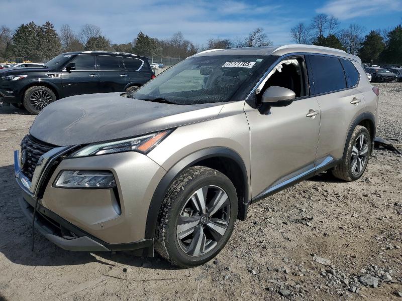 NISSAN ROGUE SL 2021 with VIN JN8AT3CA7MW028659 - Photo from auction