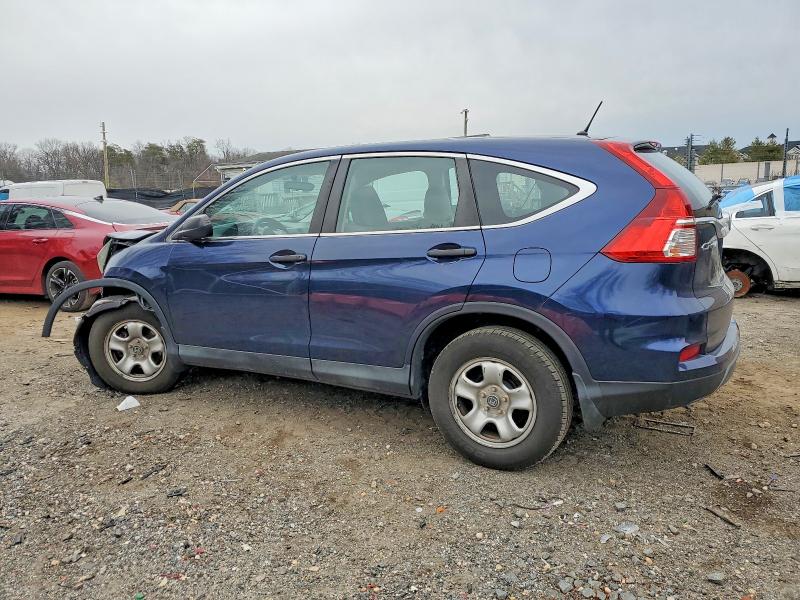 Photo 2 from auction – 2015 HONDA CR-V LX with VIN 2HKRM3H36FH505595