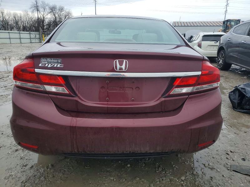 Photo 6 from auction – 2015 HONDA CIVIC LX with VIN 19XFB2F52FE119817