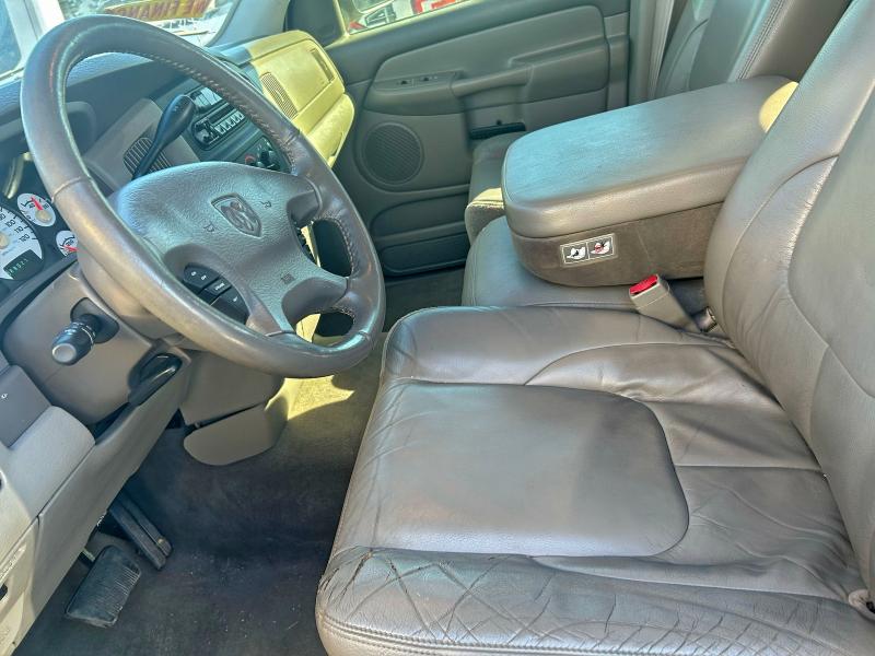 Photo 13 from auction – 2003 DODGE RAM 2500 with VIN 3D7KA28C03G798148