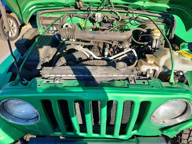 Photo 11 from auction – 2005 JEEP WRANGLER X with VIN 1J4FA39S05P363842