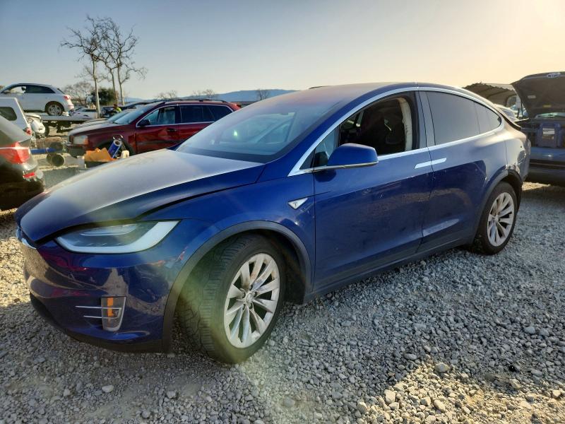 TESLA MODEL X 2016 with VIN 5YJXCAE23GF001502 - Photo from auction