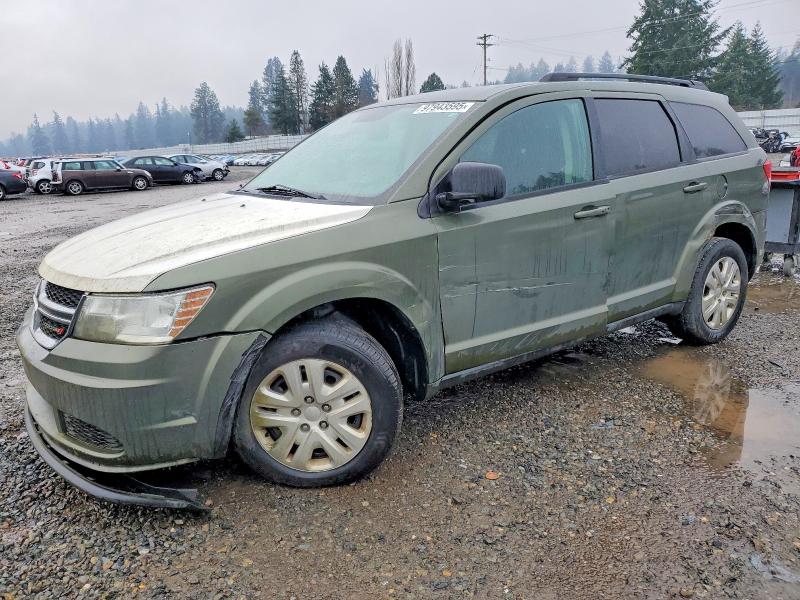 DODGE JOURNEY SE 2017 with VIN 3C4PDCABXHT551510 - Photo from auction