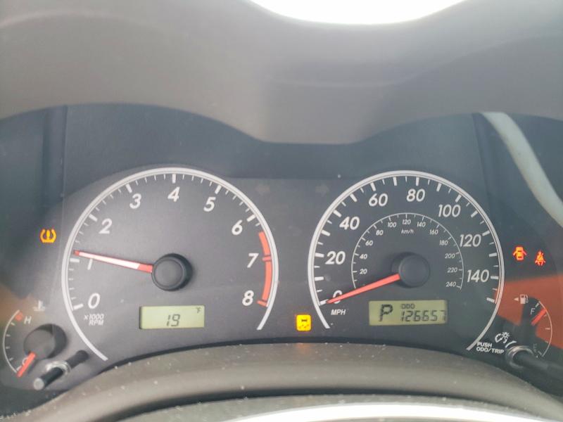 Photo 9 from auction – 2010 TOYOTA COROLLA BA with VIN 1NXBU4EEXAZ307853