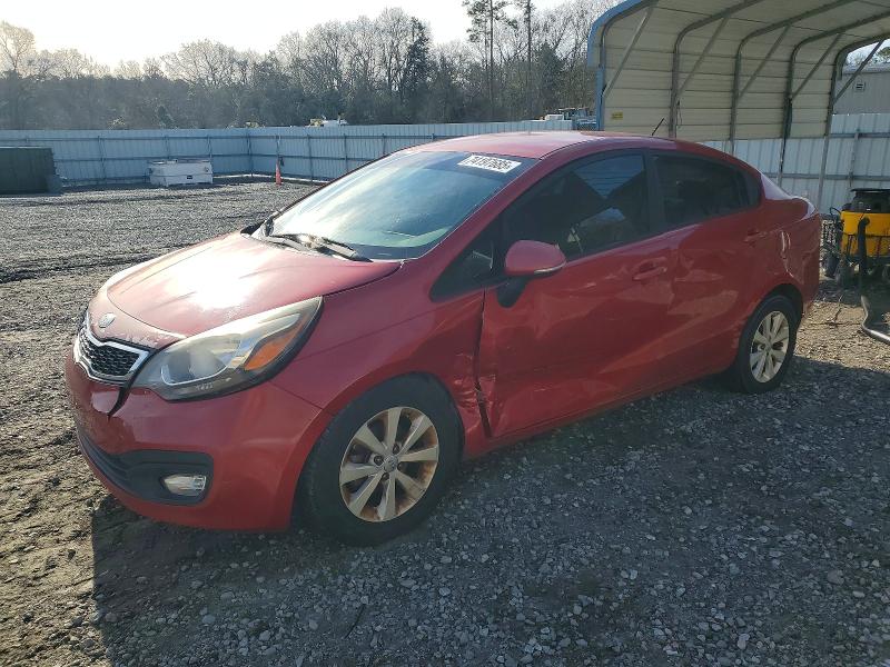 KIA RIO EX 2013 with VIN KNADN4A32D6299641 - Photo from auction