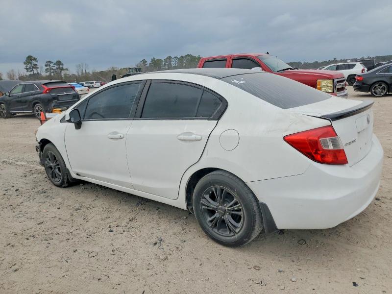 Photo 2 from auction – 2012 HONDA CIVIC LX with VIN 2HGFB2F59CH333169