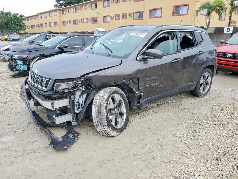 JEEP COMPASS LI 2021 with VIN 3C4NJDCB6MT527573 - Photo from auction