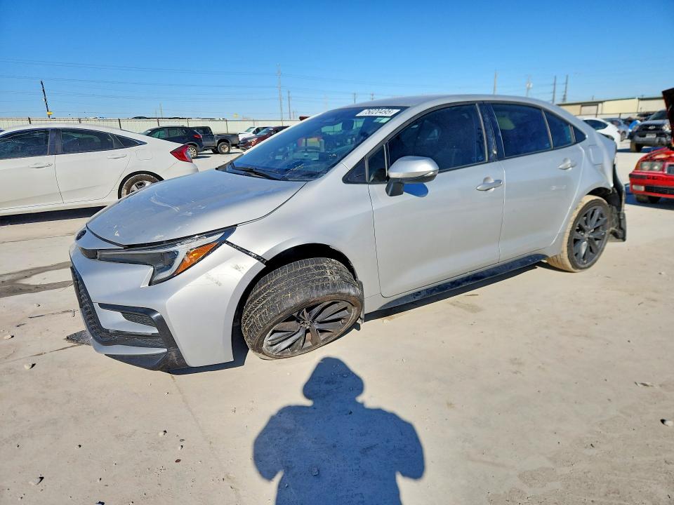 TOYOTA COROLLA 2023 with VIN 5YFS4MCE2PP139624 - Photo from auction