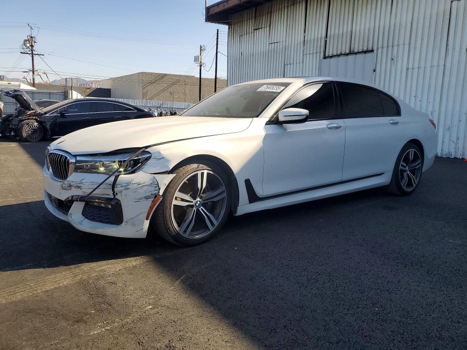 BMW 740 I 2016 with VIN WBA7E2C57GG738685 - Photo from auction