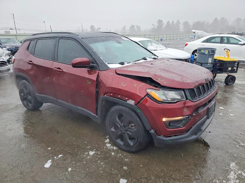 Photo 4 from auction – 2021 JEEP COMPASS LA with VIN 3C4NJDBB3MT515740