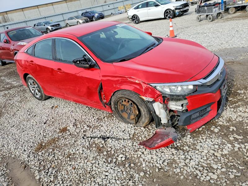 Photo 4 from auction – 2017 HONDA CIVIC LX with VIN 2HGFC2F50HH502595