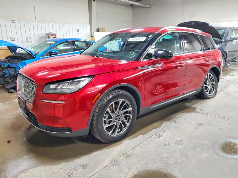 LINCOLN CORSAIR 2022 with VIN 5LMCJ1C97NUL22315 - Photo from auction