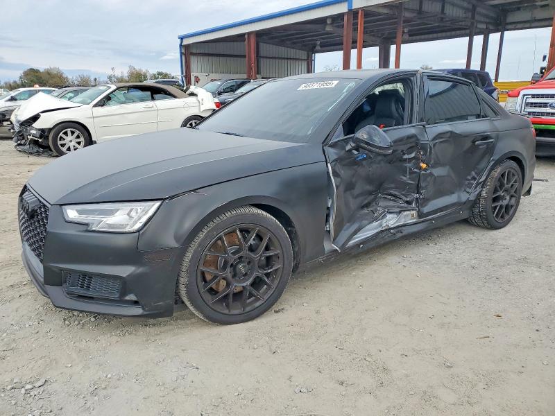 AUDI S4 2018 with VIN WAUB4AF42JA152027 - Photo from auction