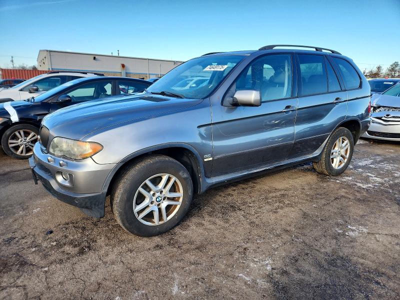 BMW X5 3.0I 2005 with VIN 5UXFA13505LY20135 - Photo from auction