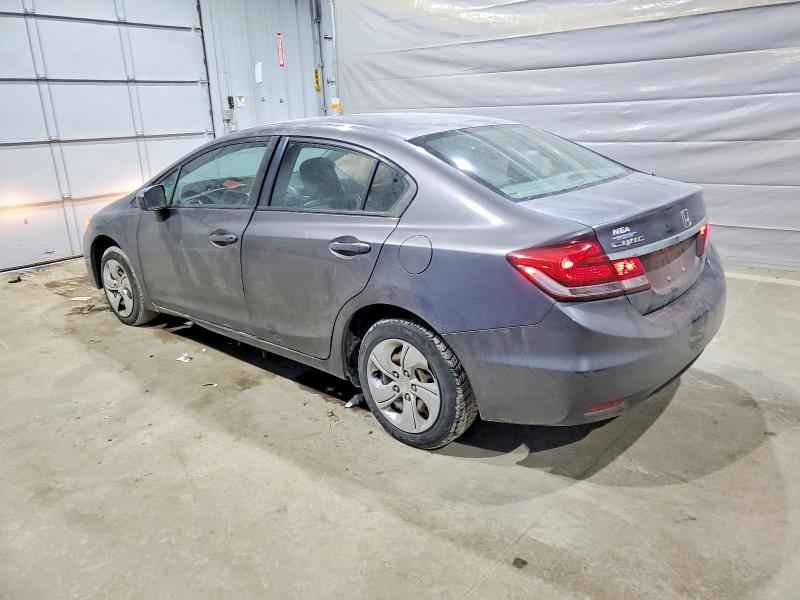 Photo 2 from auction – 2014 HONDA CIVIC with VIN 19XFB2F50EE204153