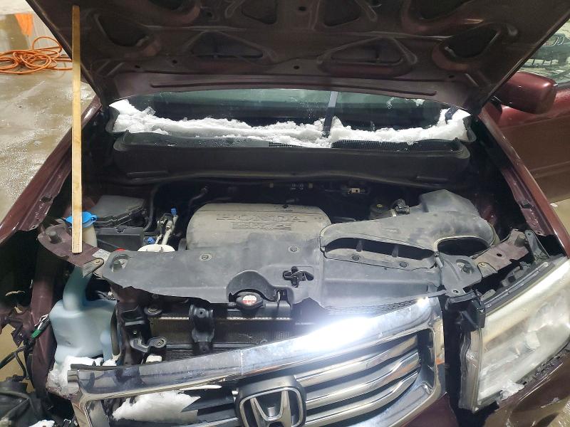 Photo 12 from auction – 2012 HONDA PILOT EXL with VIN 5FNYF4H58CB052295