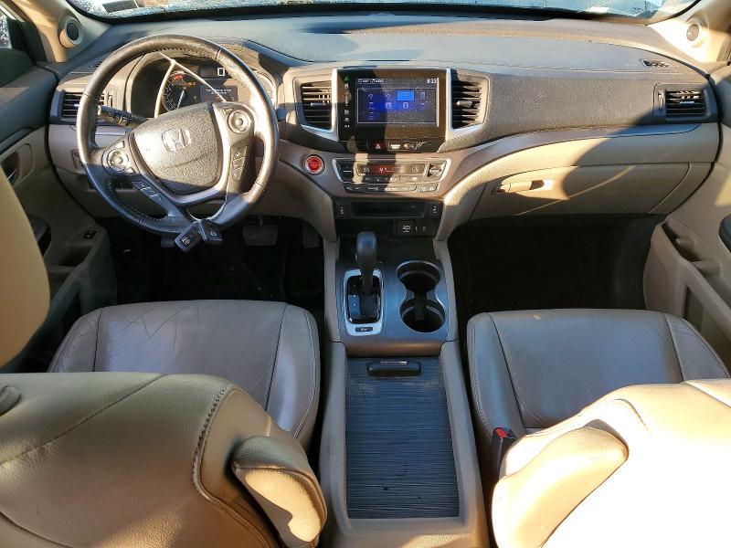 Photo 8 from auction – 2016 HONDA PILOT EXLN with VIN 5FNYF6H73GB055544