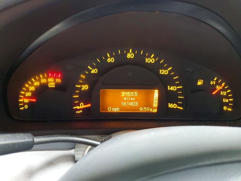 Photo 9 from auction – 2002 MERCEDES-BENZ C with VIN WDBRF61J72F154770