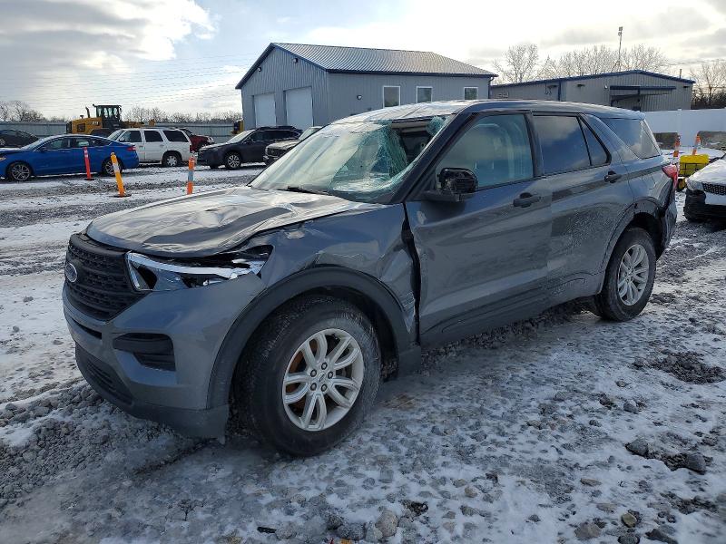 FORD EXPLORER 2021 with VIN 1FMSK8BH5MGA38952 - Photo from auction