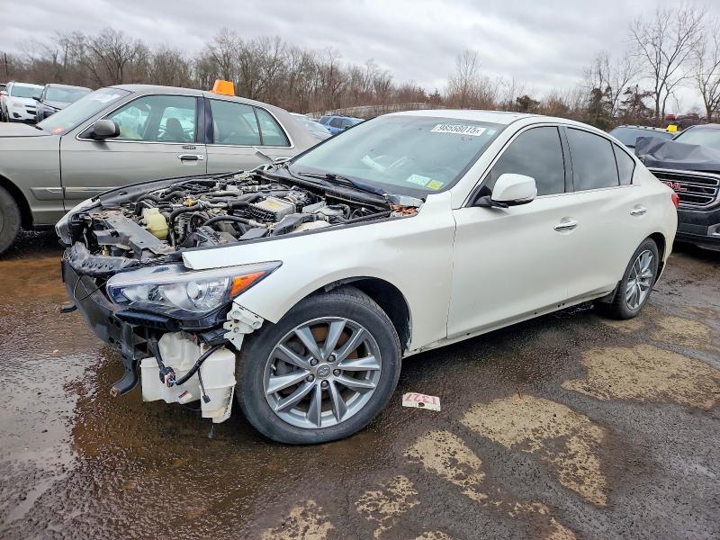 INFINITI Q50 PREMIU 2016 with VIN JN1EV7AR8GM341830 - Photo from auction