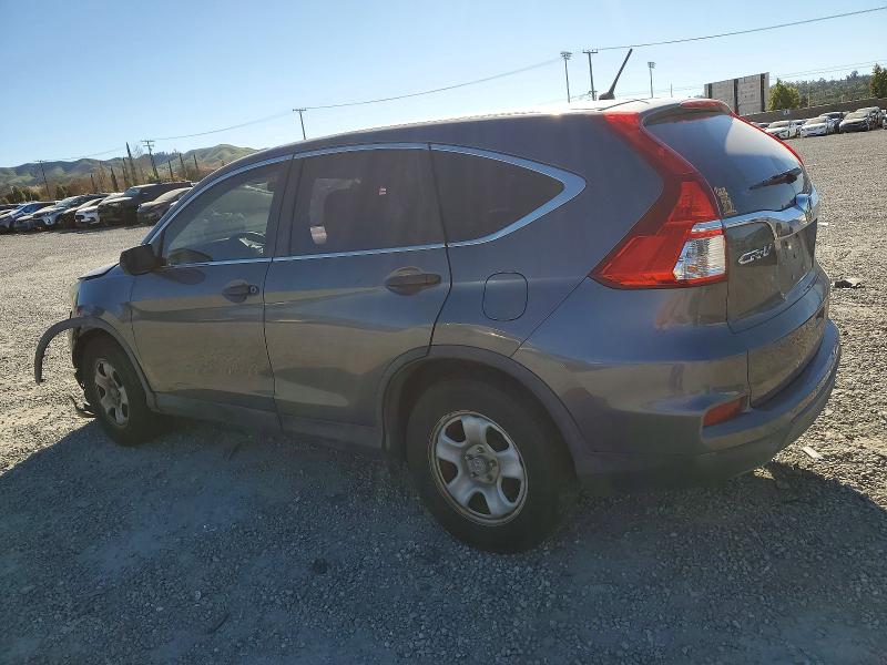 Photo 2 from auction – 2015 HONDA CR-V LX with VIN 3CZRM3H33FG717289