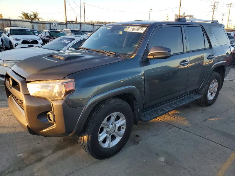 TOYOTA 4RUNNER SR 2020 with VIN JTEZU5JR5L5225491 - Photo from auction