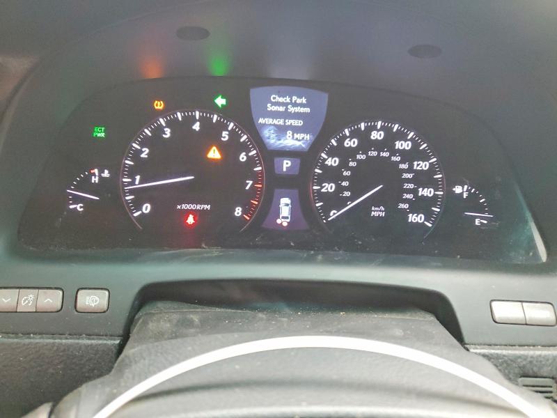 Photo 9 from auction – 2008 LEXUS LS 460 with VIN JTHBL46F985082102